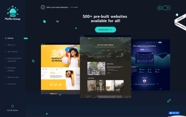 Muffin Group WordPress Theme Developer Web Design