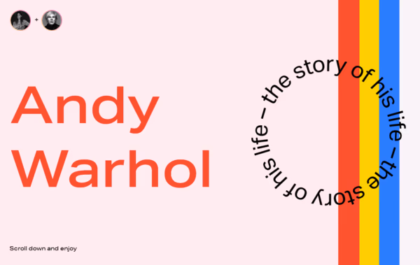 Andy Warhol Web Design