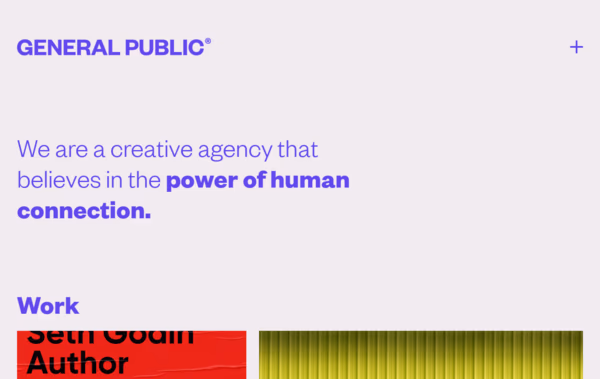 General Public Web Design