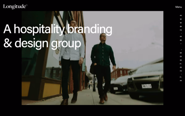 Longitude° Agency Web Design