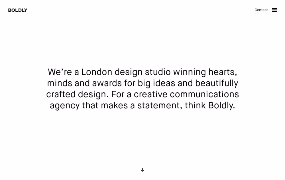 Boldly