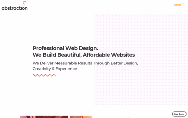 Abstraction Digital Marketing Web Design