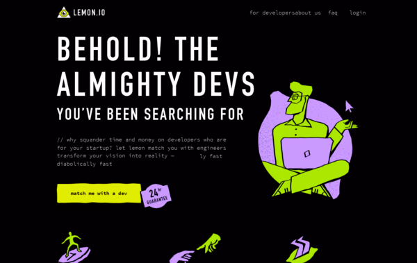Lemon.io Web Design