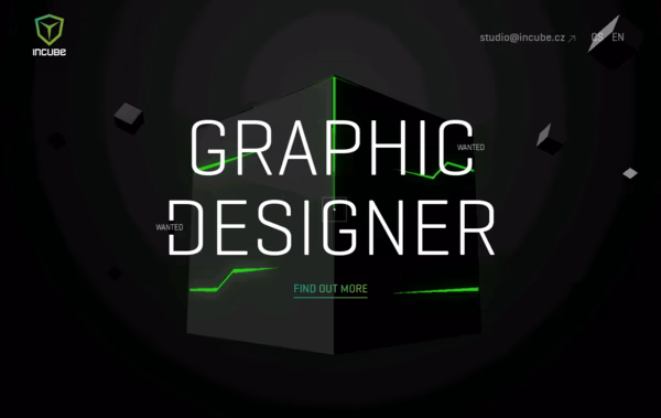 Incube Design Agency Web Design