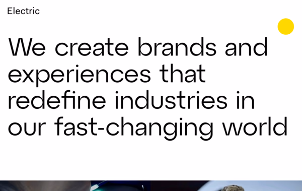 Electric Brand Consultants Web Design