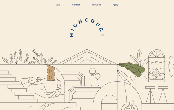 Highcourt Leisure Club Web Design