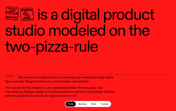 Pizza Pizza Web Design