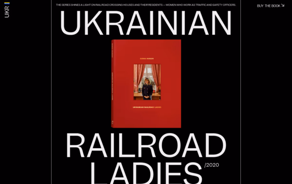 Ukrainian Railroad Ladies Web Design