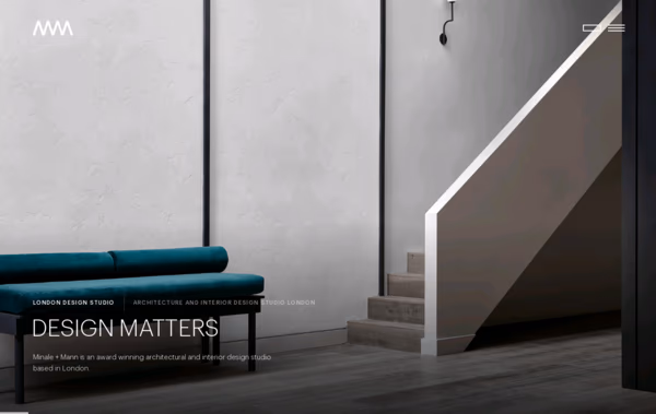Minale + Mann  Web Design