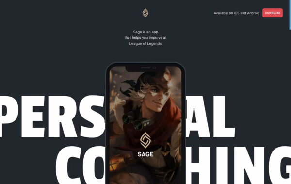 Sage App Web Design