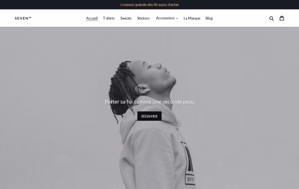 Seven Paris Web Design
