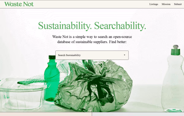 Waste Not Web Design