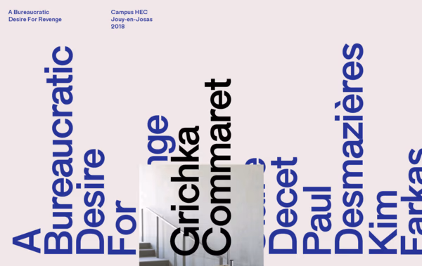 A Bureaucratic Desire for Revenge Web Design