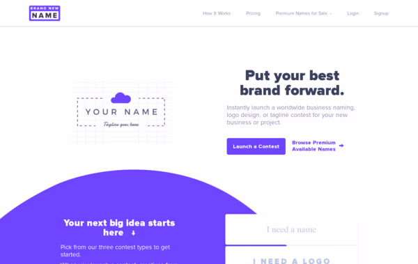 Brand New Name Web Design