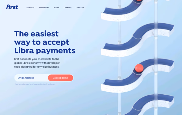 First Digital Payment Web Design