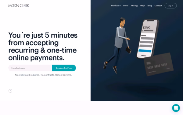 MoonClerk Web Design