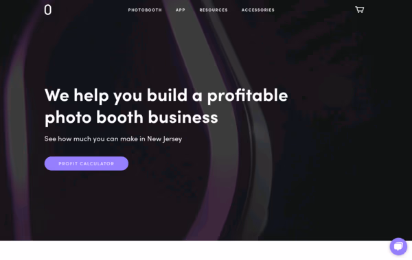 Photobooth Supply Co Web Design