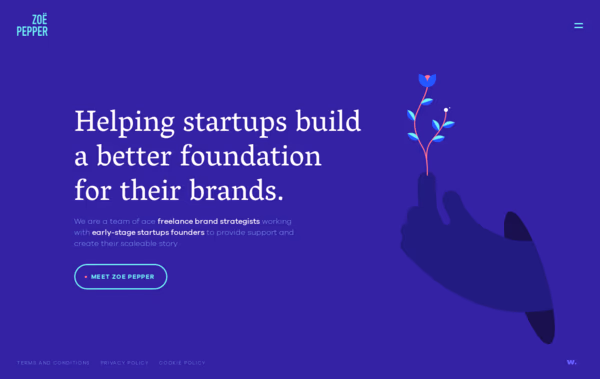 Zoe Pepper Web Design