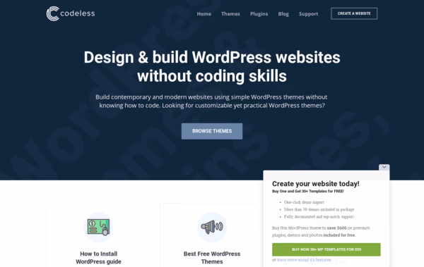 Codeless Web Design