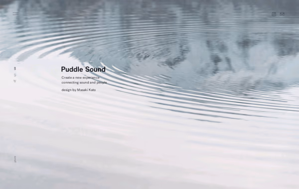 Puddle Sound Web Design