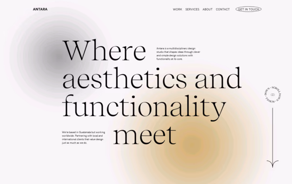 Antara Studio Web Design