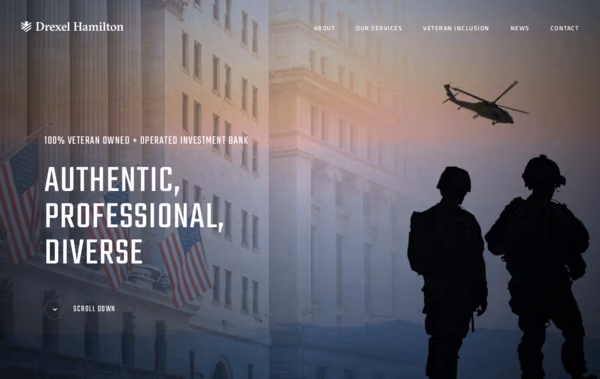 Drexel Hamilton Web Design