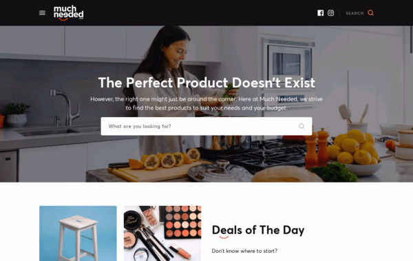 MuchNeeded Web Design