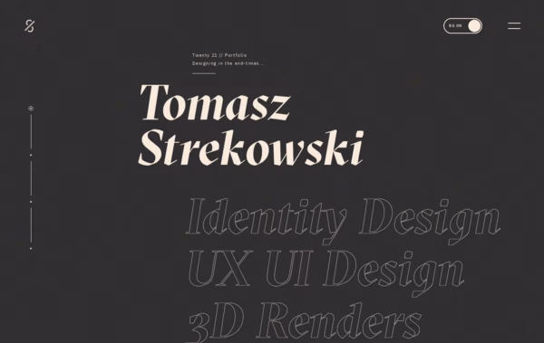 Tomasz Strekowski 2021 Portfolio Web Design