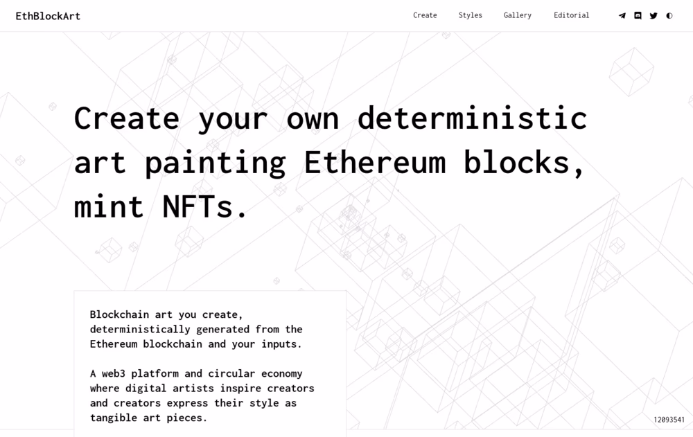 EthBlockArt