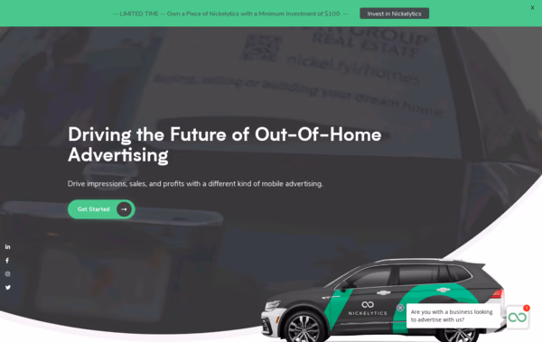 Nickelytics Web Design