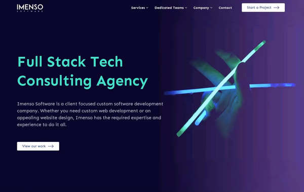 Imenso Software Web Design
