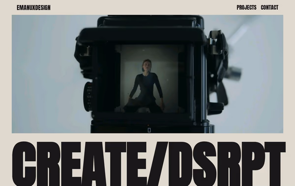 Create / Disrupt Web Design