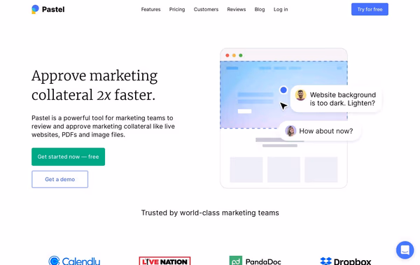 Pastel Web Design