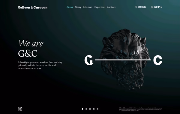 Galleon & Caravan Web Design