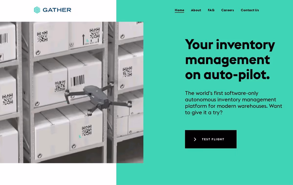 Gather AI Web Design