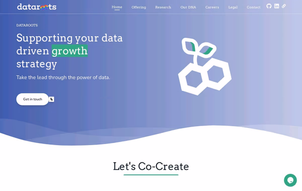Dataroots BV Web Design