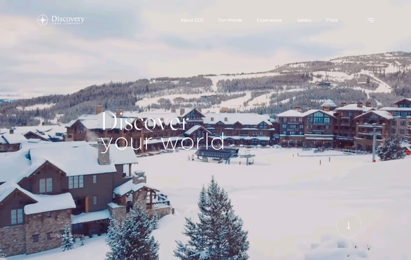 Discovery Land Company Web Design