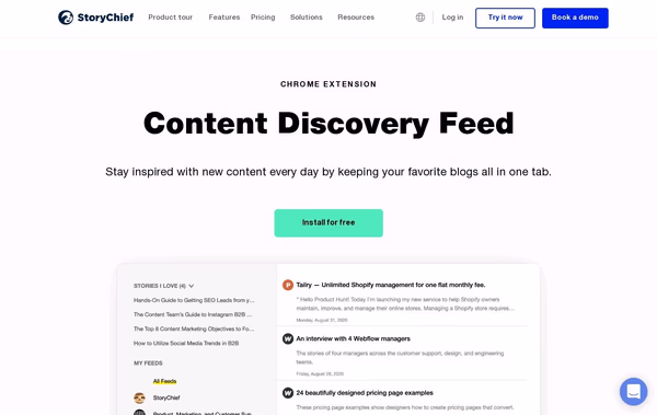 Story Chief Web Design