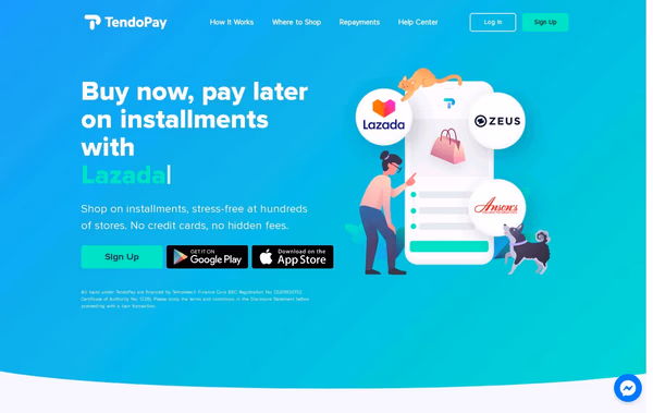 TendoPay Web Design