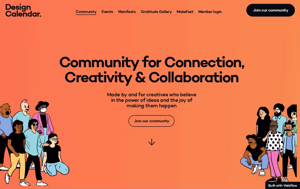 Design Calendar Web Design