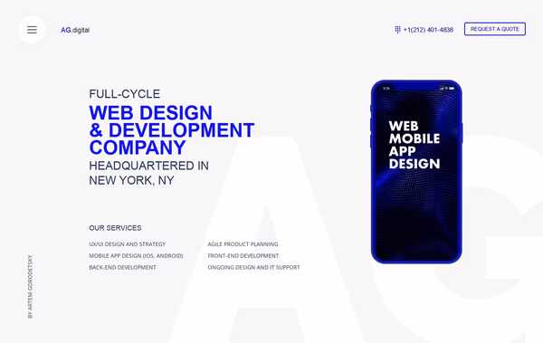 AG Digital Web Design