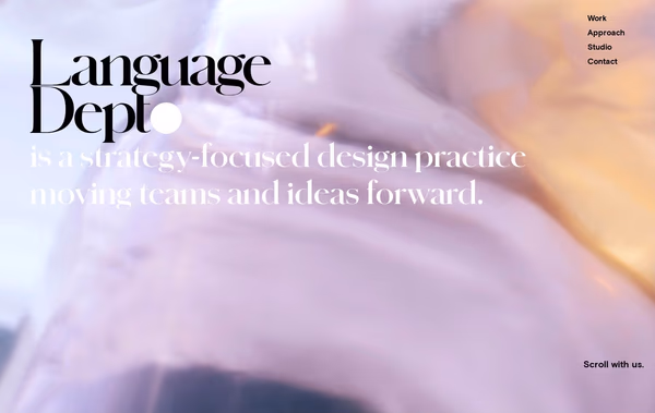 Language Dept Web Design