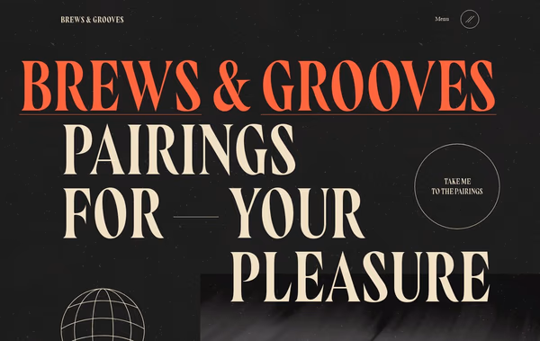 Brews and Grooves Web Design