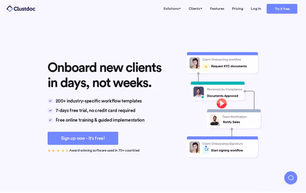 Clustdoc Web Design