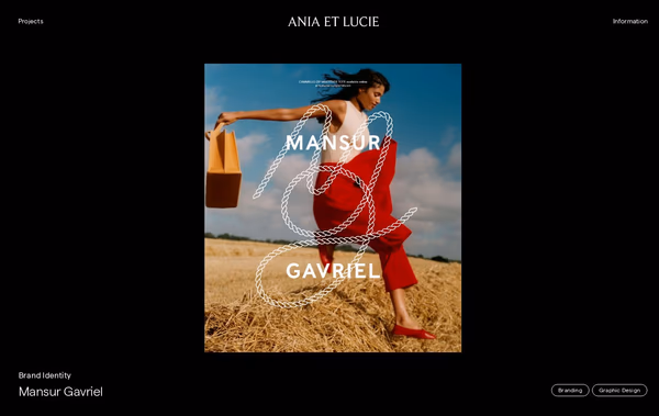 Ania Et Lucie Web Design