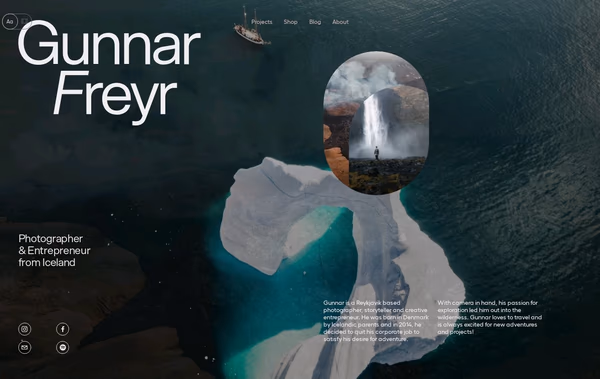 Iceland Icexplorer Web Design