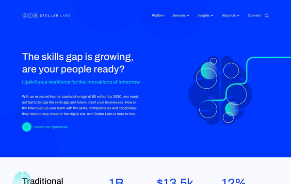 Stellar Labs Web Design