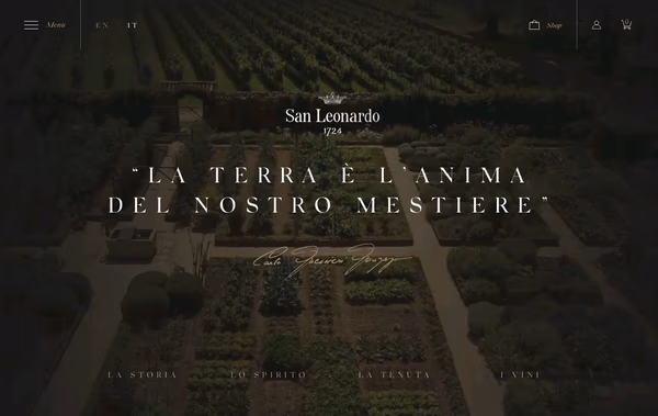 San Leonardo Web Design