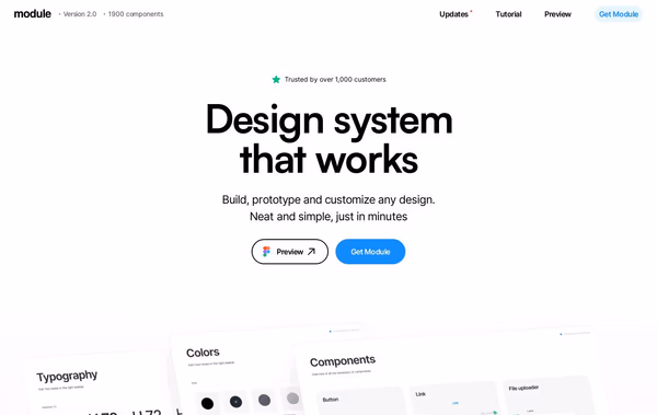 Module System Web Design