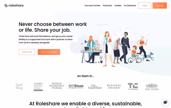 Roleshare Web Design